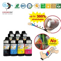 CHROMOINK LED UV High Stretchability Ink for Leather, Yoga Mat, Shoes (Epson, Konica, Ricoh Gen5/6)