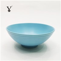 Porcelain Big Bowl Ramen 8 Inch Coloured-Glaze &amp;amp; Underglaze Strawberry Lemon