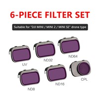 6-Piece Filter Set for &amp;quot;DJI MINI /MINI 2/MINI SE&amp;quot; Drone