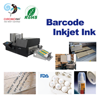 CHROMOINK Barcode Ink(Corrugated Carton/TIJ/ Piezo Jet)for Spectra/ Konica/ Ricoh/HP45
