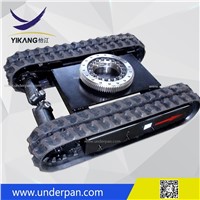 Hot Sale Rubber Track Undercarriage with Slewing Bearing for Crawler Excavator Drilling Rig Robot Chassis Parts