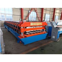 PV4-PV6 Double Layer Roofing Sheet Roll Forming Machine For Chile