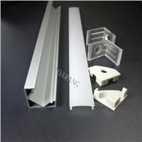 1818 Factory Price Corner Mounted Aluminum Extrusion LED Aluminum Profile for LED Strips Lights Channel from China