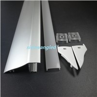 Baseboard Ceiling Edge Wall Wash LED Channel Aluminum Profile for LED Strip up Lighting