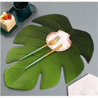 Decorative Tropical Green Table Place Mat on Wholesale