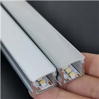 Factory Price Anodize Finish Alloy LED Light Aluminum Profile Heat Sink Surface Mounting LED Profile Aluminum Channel