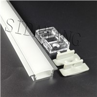 Recessed Aluminum LED Housing Light Bar LED Channel Aluminium Profile for LED Strips