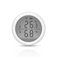 WiFi LCD Sreen Temperature Humidity Alarm Detector