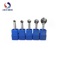 Type D Tungsten Carbide Rotary Burr with Ball Shape