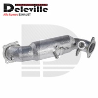 Stainless Steel 304 Exhaust Downpipe for Alfa Romeo Giulia 2.0 2017+ High Performance Exhaust System