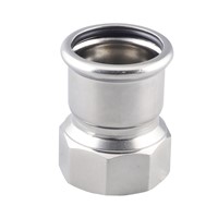 Stainless Steel Press Fitting Coupling Female 301/316 Press Fitting