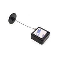 Retractable Plastic Anti Theft Pull Box with Steel Cord