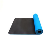 8mm Yoga Mat Exercise Mats TPE Non Slip Extra Thick High Density Eco Friendly for Yoga, Workout, Pilates
