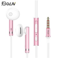 BOLN 2022 Hot Earphone 3.5mm in-Ear Earphones Wired in-Ear Metal Earphone