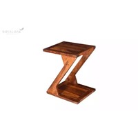Z Shaped Wooden Indoor &amp;amp; Outdoor Coffee Table