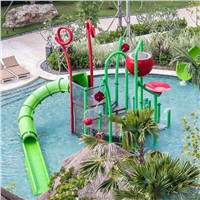 Cenchi Splash Children Activity Tower House Sprinkler Splash Pad Park Wet Playground