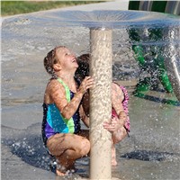 Cenchi Splash Park Children Sprinkler Fountain Jet Features Outdoor Splash Pad Sprinkler for Kids