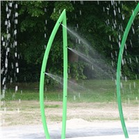 Cenchi Splash Pad Children Playable Plant Leaf Spray Arch Jet Aquatic Water Park Fountain Wet Deck Playground