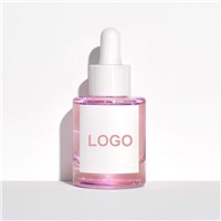 30ml Pink Serum Dropper Cosmetic Bottles for Essential Oil Glass