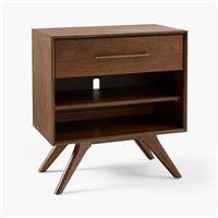 Modern Wooden/Veneer End Table with Drawer