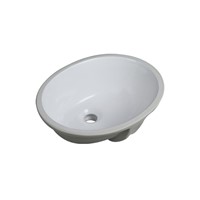 15&amp;quot;X12&amp;quot; Oval Undermount Ceramic Sinks