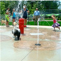 Cenchi Splash Park Doggie Sprinkler Fountain Jet Features Outdoor Spray Playground Water Play Equipment