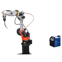 CNC Laser Arc Welding Robot Arm for H Beam Welding Production Line