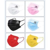 25, Face Mask Non Woven 3 Layer Dust Mask Disposable Protective Medical N95 Respirator Mask