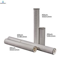 High Flow PP Pleated Water Filter Cartridge for Desalination Pre-Filtration