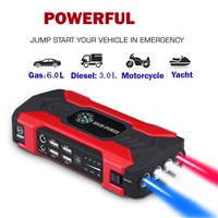 Car Battery Emergency Start Power Jump Starter Multi-Function