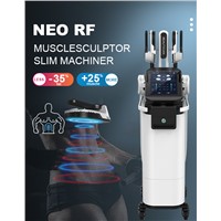 Aesthetics EMT Slimming Machine 4 Handles Body Sculpt EMSlim NEO with RF