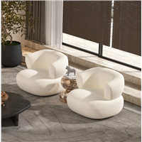 Fashion Modern Simple Nordic Light Luxury Cloth Art Special-Shaped Clothing Store Beauty Salon Living Room Sofa