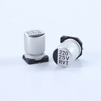 SMD Aliminum Capacitor Surface Mount Chip Type SMD RVT Aluminum Electrolytic Capacitor