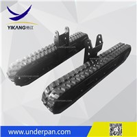 Best Price Custom Rubber Track Undercarriage for Crawler Spider Lift Chassis from China YIKANG