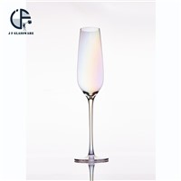 Ins Rainbow Tall Glass Gradient Champagne Glass