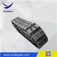 Specilly Designed Steel Track Undercarriage with Rubber Pads for Drilling Rig Mobile Crusher Excavaror from YIKANG