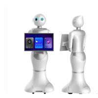 AI ARTIFICIAL BIONIC INTELLIGENT ROBOT EXHIBITION HALL EQUIPMENT HOSPITAL VOICE WELCOME NAVIGATION RECEPTION SERVICE ROB