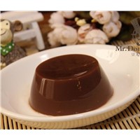 Chocolate Pudding Is a Delicacy Made from Milk &amp;amp; Chocolate. the Tender &amp;amp; Delicious Bullet Is Suitable for All Ages.