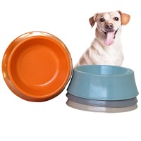 Manufacturer New Design 16oz Biodegradable Melamine Dog Bowl Unbreakable Round Sublimation PET Bowl