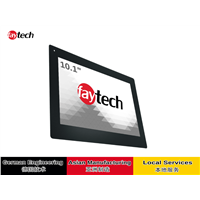 10.1inch Capacitive Touch Kit Optically Bonded, 10-Finger-Multi Touch Capacitive Panel, USB-Touch, LVDS Interface