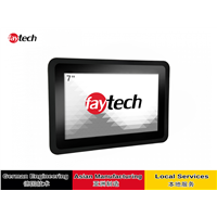 7inch Capacitive Touch Monitor Optically Bonded, Anti-Glare Surface, 10-Finger-Multi Touch Panel, USB-Touch Connection,