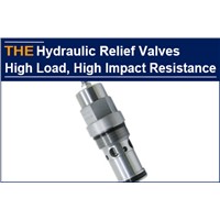Hydraulic Relief Valves with High Load &amp;amp; High Impact Resistance