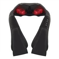New Electric Massager Shawl Cervical Neck Shoulder Back Body Massage Belt with Heat Function Shiatsu