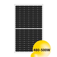 480W-495W Mono Solar Panel with 132 Pieces Solar Cells