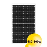 500W Mono Solar Panel with 132 Pieces Solar Cells