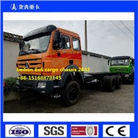 420HP 2642 Beiben Truck North Benz 6x6 Cargo Truck Export to Africa Market