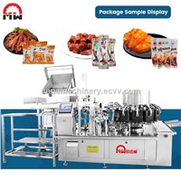 Rotary Auto Weighing Type Snack Pillow Pre-Made Bag Vacuum Packaging Packing Machine Food