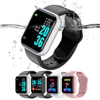 Valdus Hot Selling Smart Watch IP67 Waterproof Heart Rate Blood Pressure Sleep Monitor Fitpro Macaron Smart Watch D20