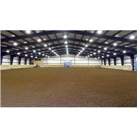 Light Steel Structure Indoor Horse Riding Arena Hall Kits / Covered Steel Indoor Riding Arena