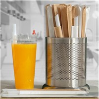 Disposable Paper Straws Degradable Bubble Tea Beverage Thickened Paper Straws Individually Packaged